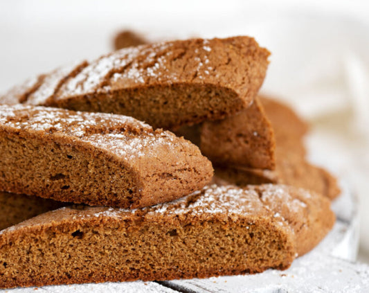 Gingerbread biscotti