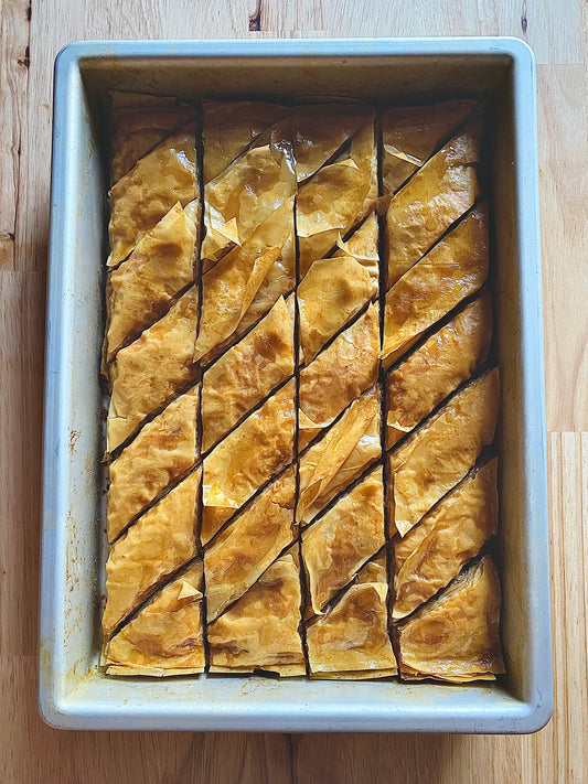 Holiday Baklava Tray